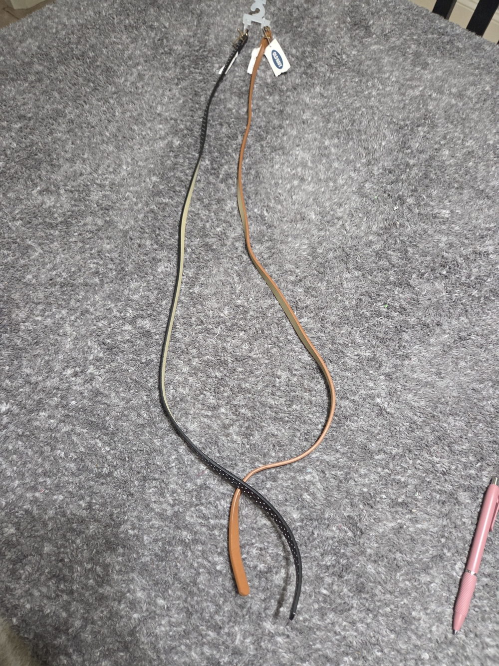 Old Navy Set Of 2 Slim Belts